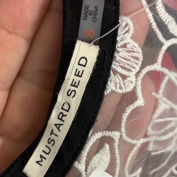 Mustard Seed cropped Top - Picture 4 of 5